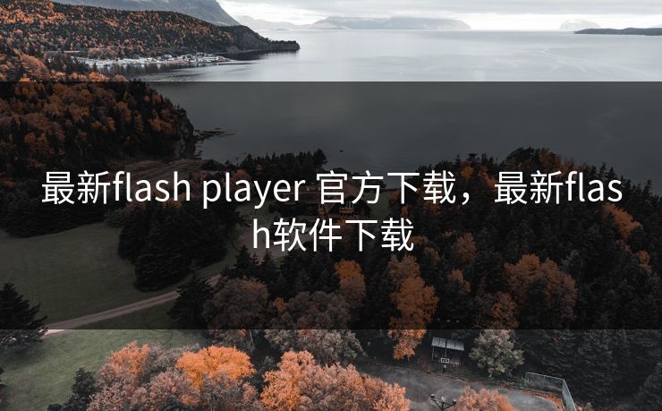 最新flash player 官方下载，最新flash软件下载
